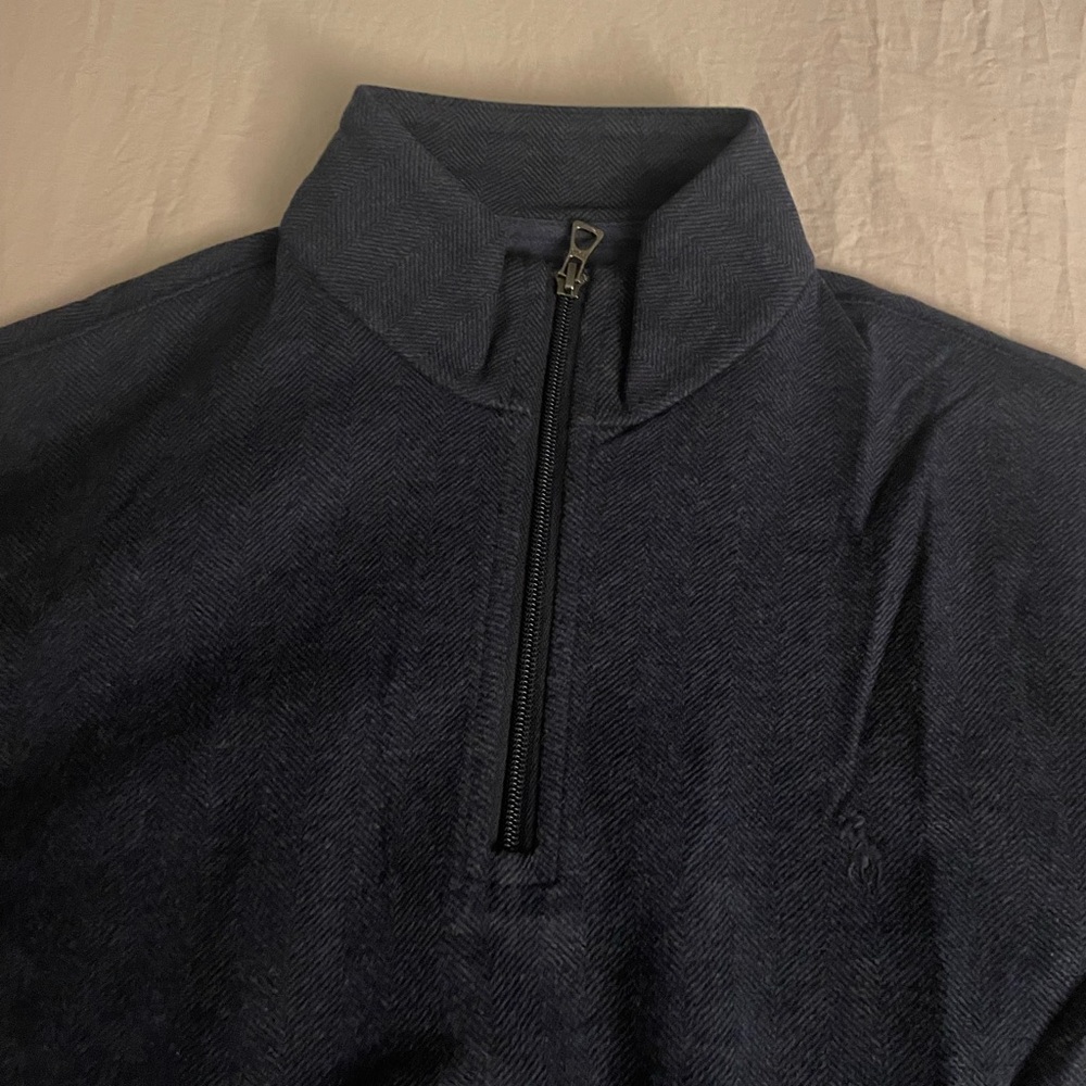 Navy Blue Ralph Lauren Quarterzip